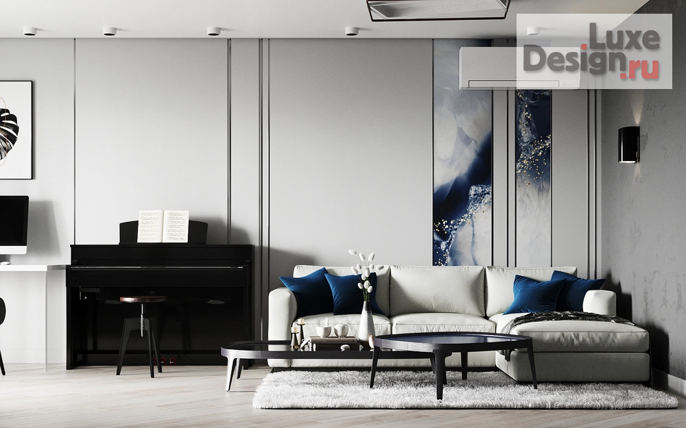 Дизайн интерьера квартиры студии "Дизайн проект квартиры в ЖК Манхеттен" (фото 1)