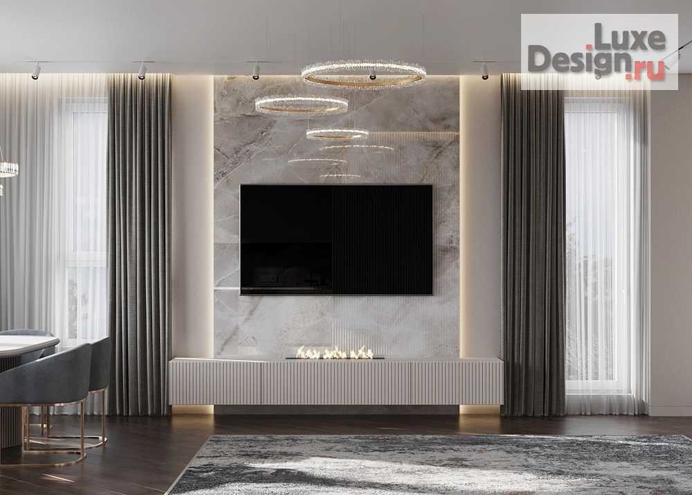 Дизайн интерьера апартаментов "Дизайн проект апартаментов" (фото 1)