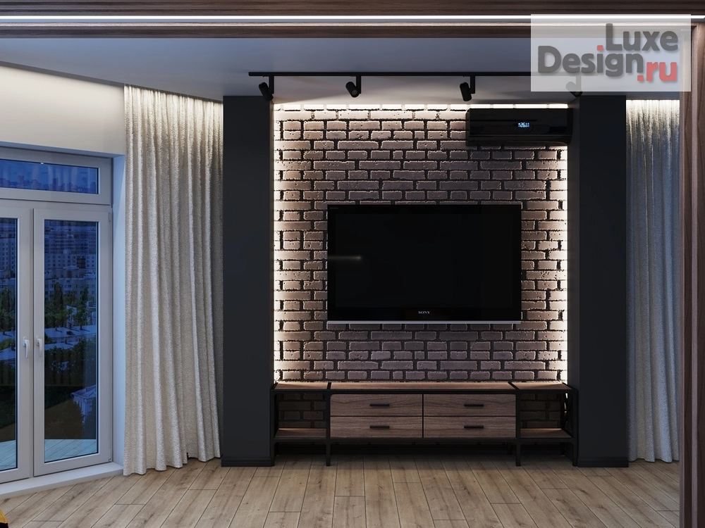 Дизайн интерьера квартиры студии "Дизайн интерьера квартиры. Дом на Энтузиастов " (фото 1)