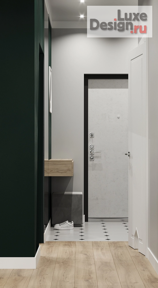 Дизайн интерьера четырехкомнатной квартиры "Дизайн прихожей " (фото 4)