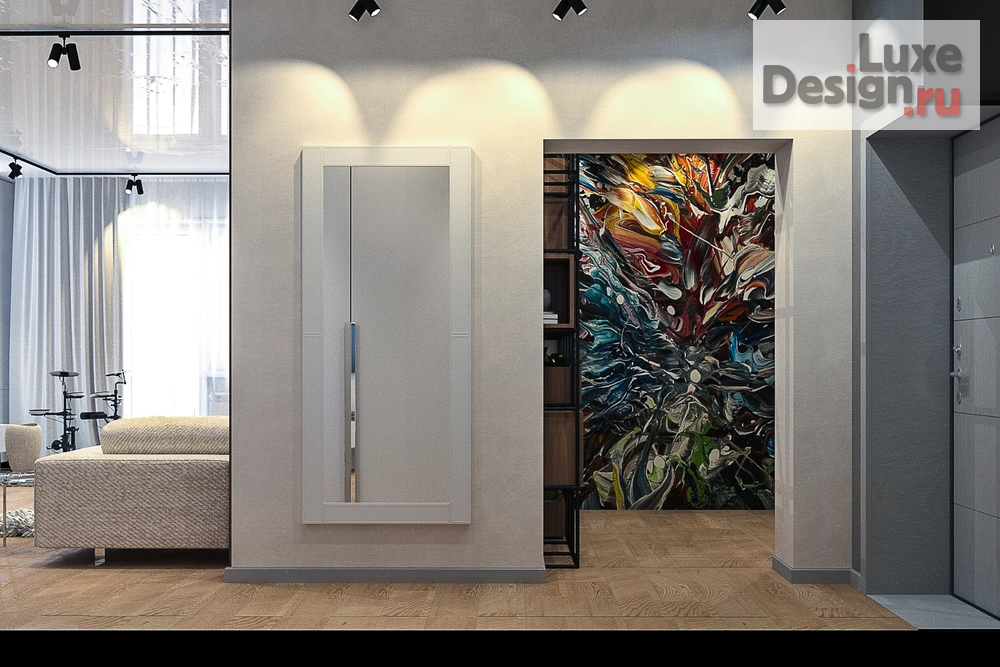 Дизайн интерьера трехкомнатной квартиры "Суворина Анастасия" (фото 3)