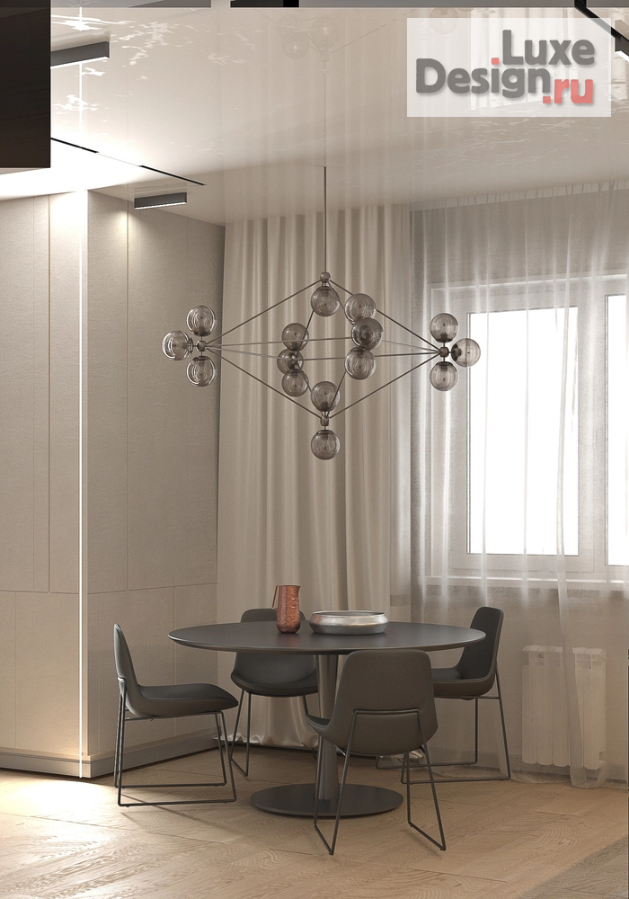 Дизайн интерьера трехкомнатной квартиры "Суворина Анастасия" (фото 6)