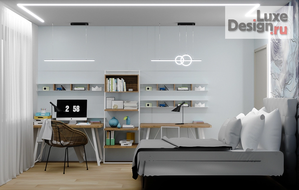 Дизайн интерьера квартиры 97 серии "Суворина Анастасия" (фото 12)