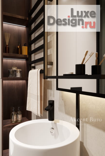 Дизайн интерьера двухкомнатной квартиры "Челябинск, ЖК Лесопарковый, 82 кв.м" (фото 32)