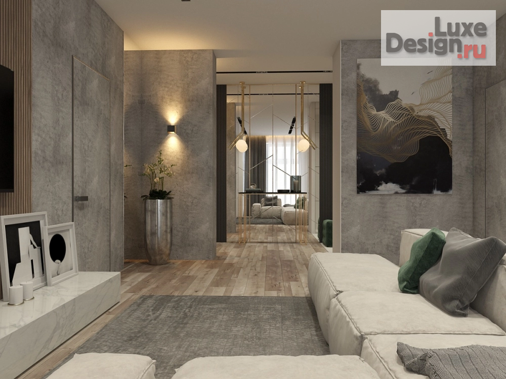 Дизайн интерьера квартиры "Modern flat in Moscow" (фото 2)