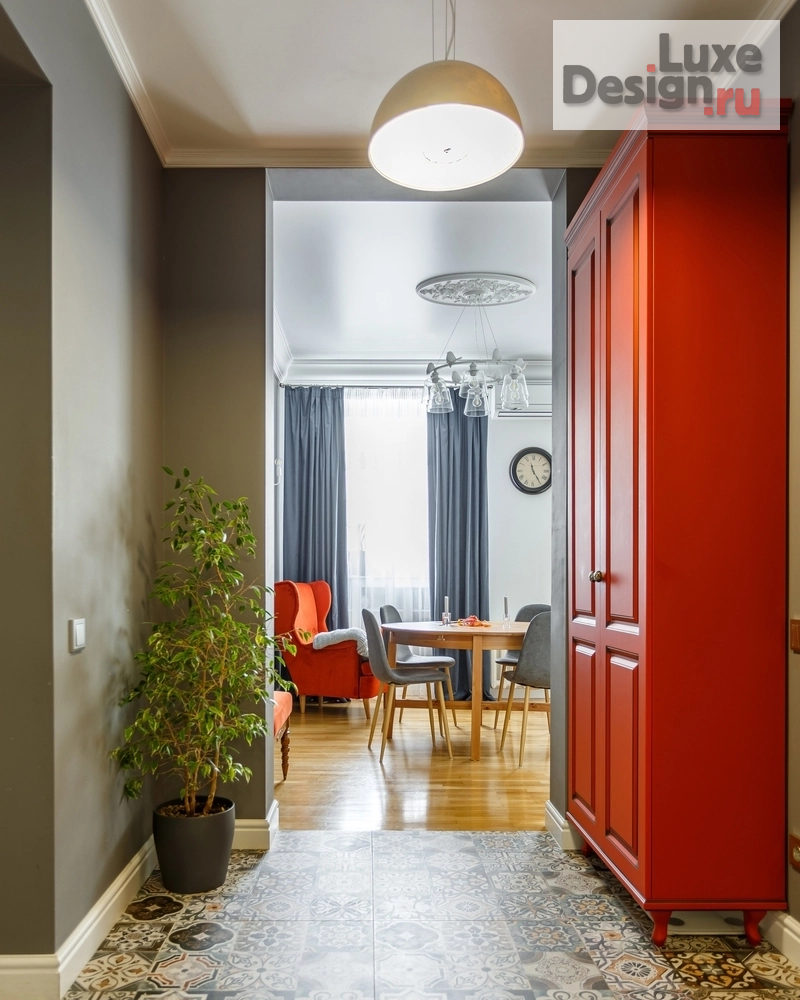 Дизайн интерьера двухкомнатной квартиры "Старый фонд" (фото 5)