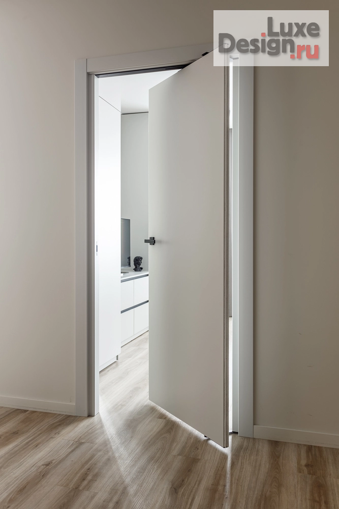 Дизайн интерьера трехкомнатной квартиры "Минимализм с акцентами" (фото 1)