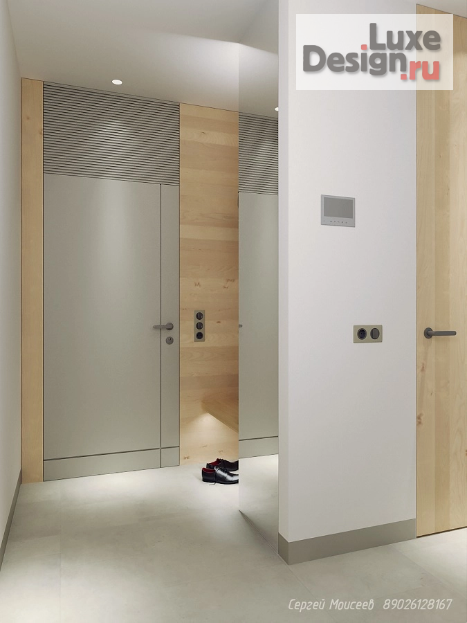 Дизайн интерьера двухкомнатной квартиры "Квартира Москва ЖК Гринада." (фото 1)