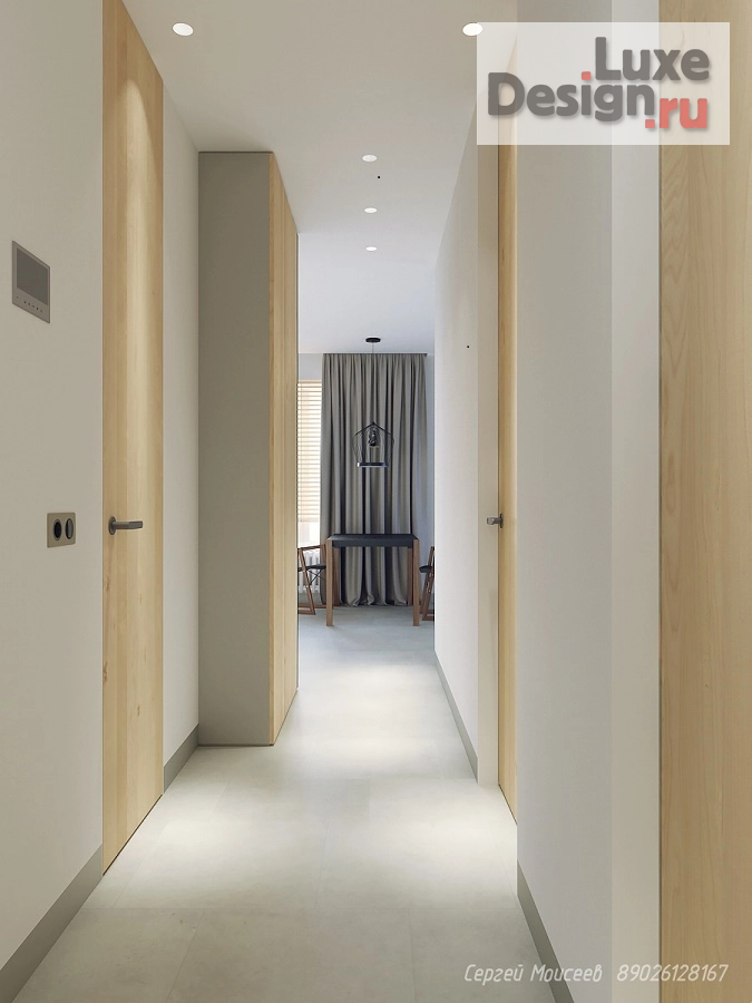 Дизайн интерьера двухкомнатной квартиры "Квартира Москва ЖК Гринада." (фото 3)