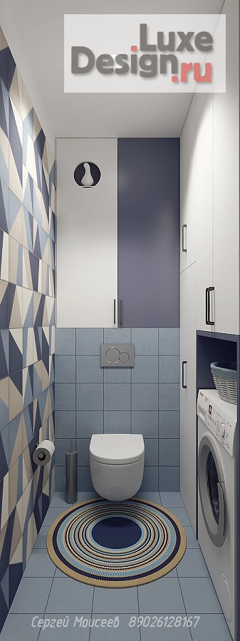 Дизайн интерьера двухкомнатной квартиры "Квартира Москва ЖК Гринада." (фото 14)