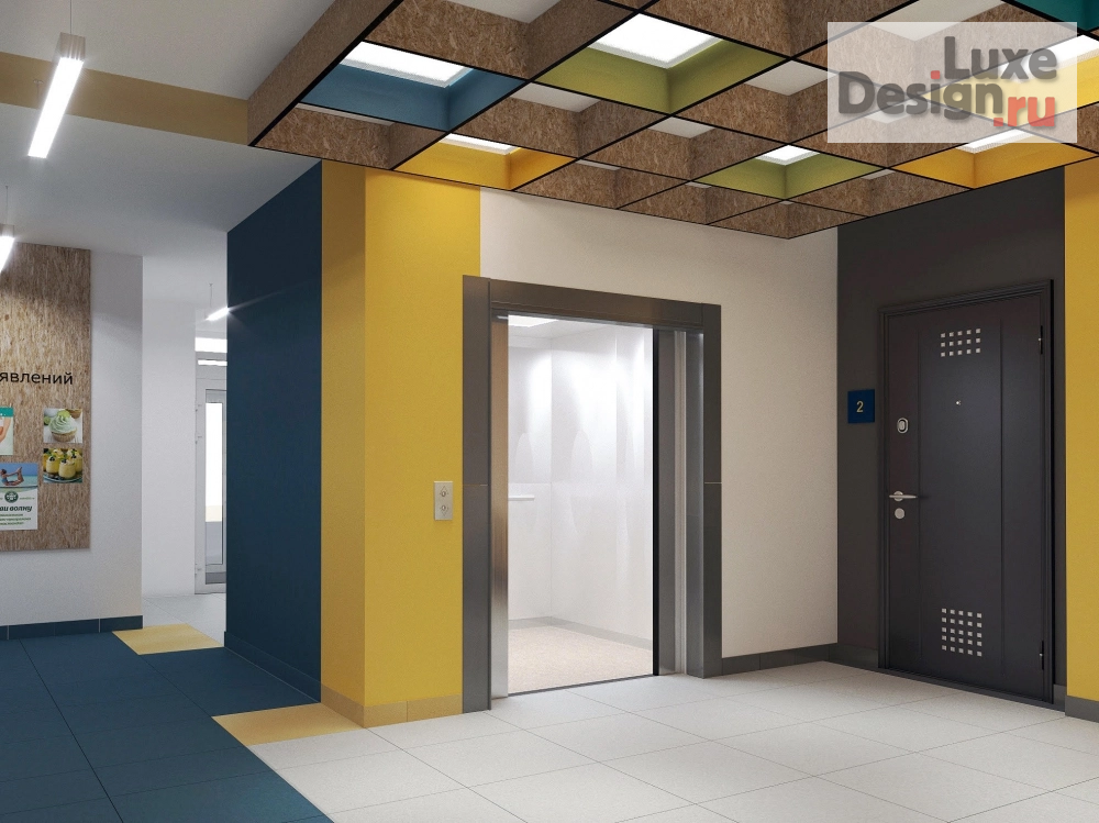 Дизайн интерьера отеля "Подъезд многоквартирного дома" (фото 2)
