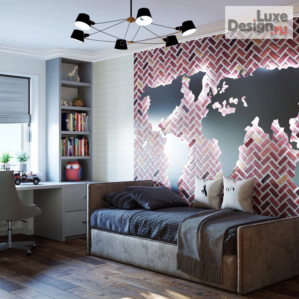 Дизайн интерьера квартиры 97 серии "Квартира на Российской " (фото 14)