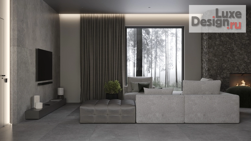 Дизайн интерьера загородного дома "21.dp.1" (фото 5)