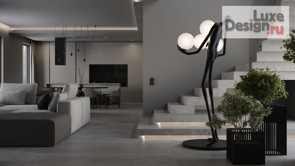 Дизайн интерьера загородного дома "21.dp.1" (фото 1)