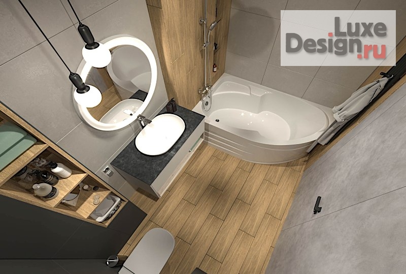 Дизайн интерьера четырехкомнатной квартиры "Ньютон на высоте" (фото 12)