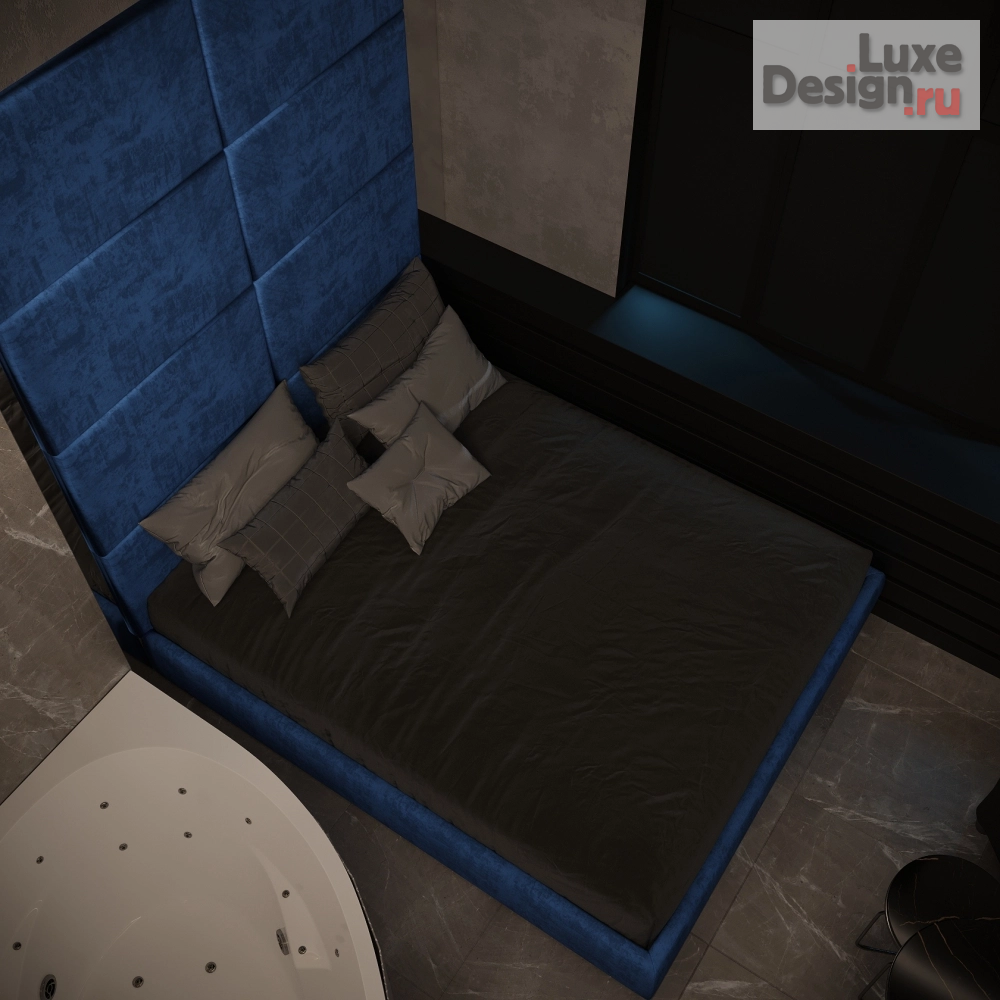 Дизайн интерьера отеля "Арт отель "Сочно" комната 4" (фото 2)