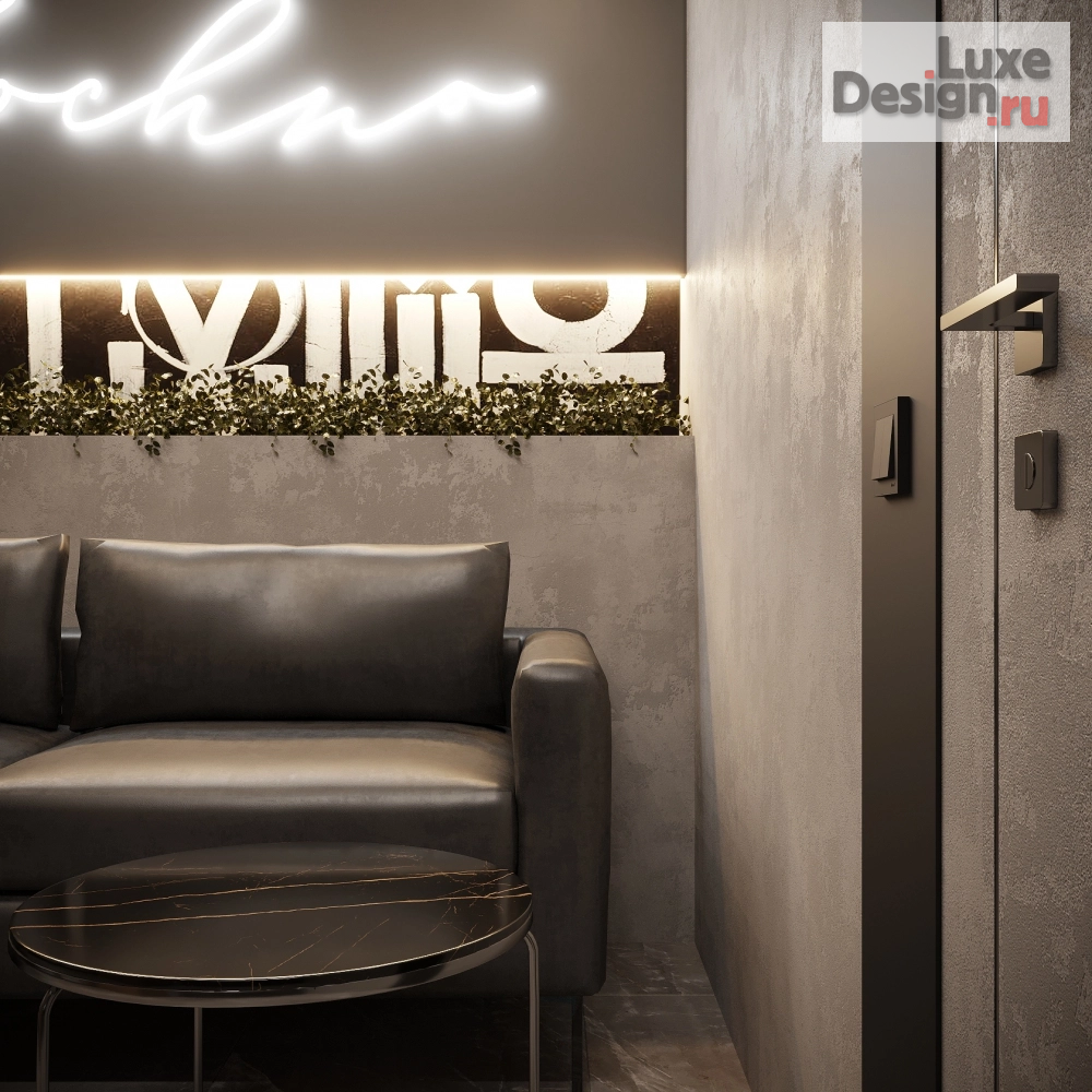 Дизайн интерьера отеля "Арт отель "Сочно" ресепшен" (фото 5)