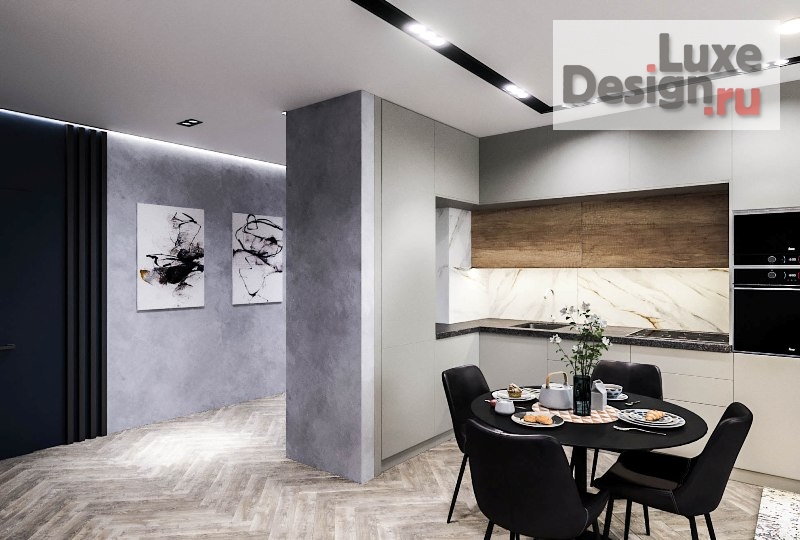 Дизайн интерьера четырехкомнатной квартиры "Ньютон на высоте" (фото 26)