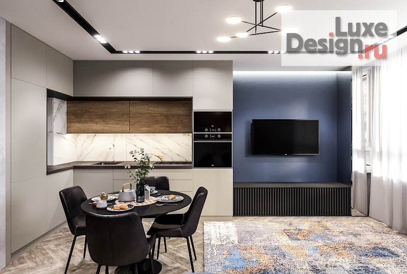 Дизайн интерьера четырехкомнатной квартиры "Ньютон на высоте" (фото 25)