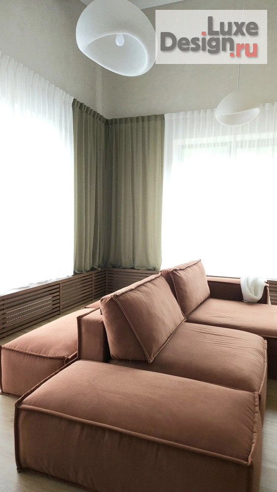 Дизайн интерьера частного дома "Гостиная в волшебном лесу" (фото 5)