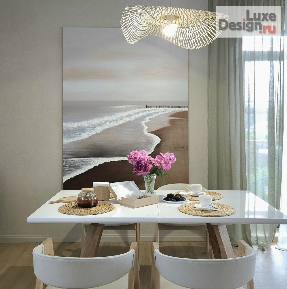 Дизайн интерьера частного дома "Гостиная в волшебном лесу" (фото 8)