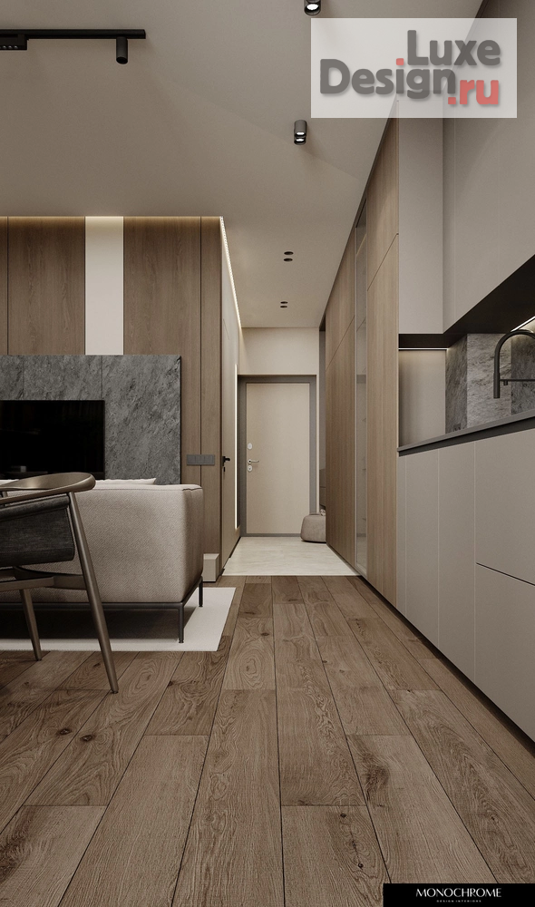 Дизайн интерьера квартиры "Небольшая квартира в центре города" (фото 5)