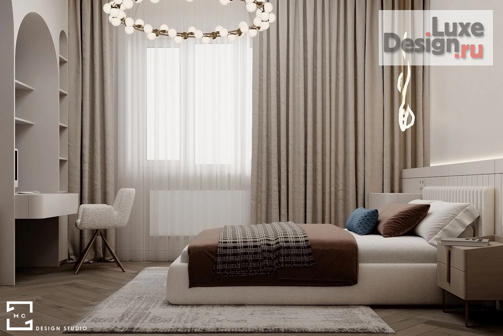 Дизайн интерьера коттеджа "Частный дом в Челябинской области" (фото 122)