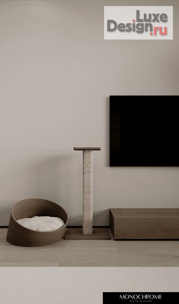 Дизайн интерьера трехкомнатной квартиры "КУХНЯ-ГОСТИНАЯ ЖК НЬЮТОН" (фото 15)