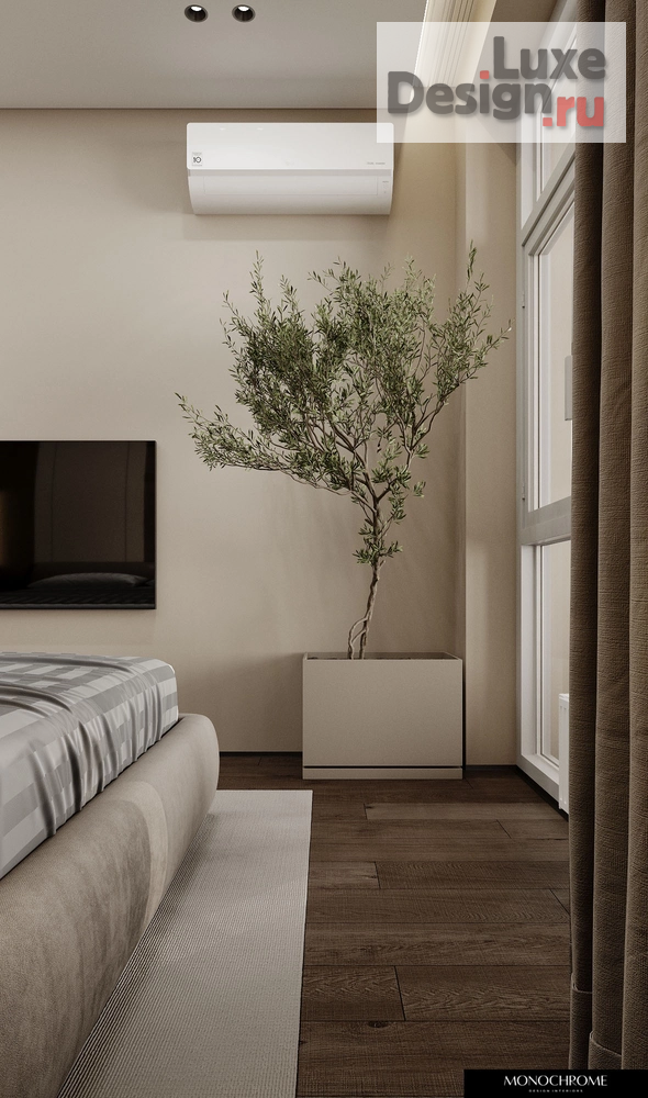 Дизайн интерьера квартиры "Спальня из проекта в ЖК "АЛОЕ ПОЛЕ"" (фото 7)