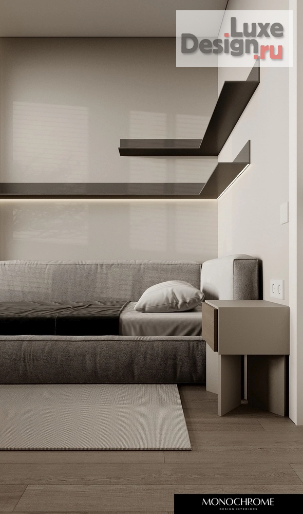 Дизайн интерьера трехкомнатной квартиры "ДЕТСКАЯ КОМНАТА из проекта в ЖК НЬЮТОН" (фото 3)