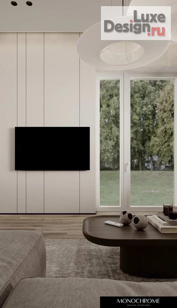 Дизайн интерьера загородного дома "Кухня-гостиная дачного дома в п. ЧЕРЕМУШКИ" (фото 25)