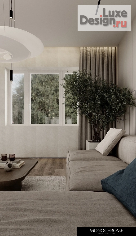 Дизайн интерьера загородного дома "Кухня-гостиная дачного дома в п. ЧЕРЕМУШКИ" (фото 26)