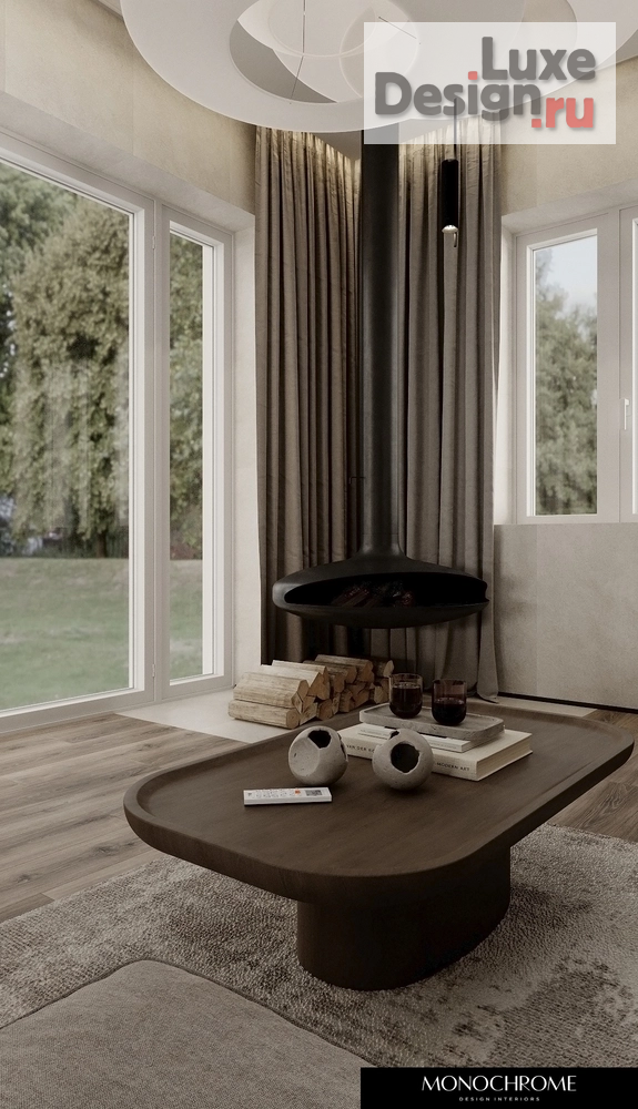 Дизайн интерьера загородного дома "Кухня-гостиная дачного дома в п. ЧЕРЕМУШКИ" (фото 30)