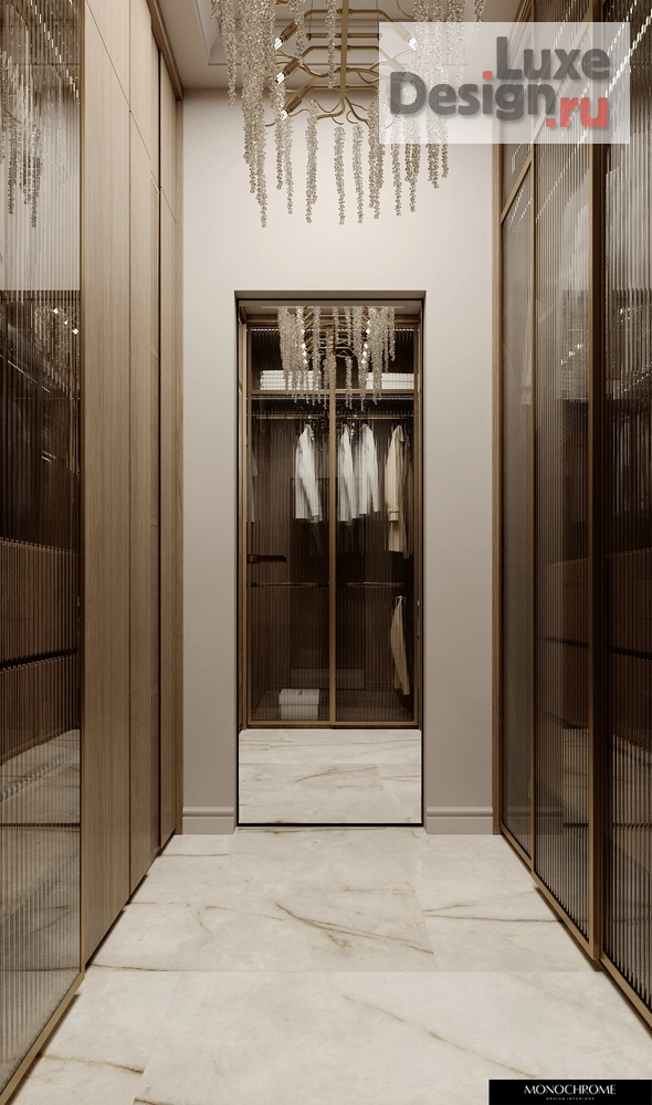 дизайн интерьера гардеробной "Гардеробная в современном стиле" (фото 3)