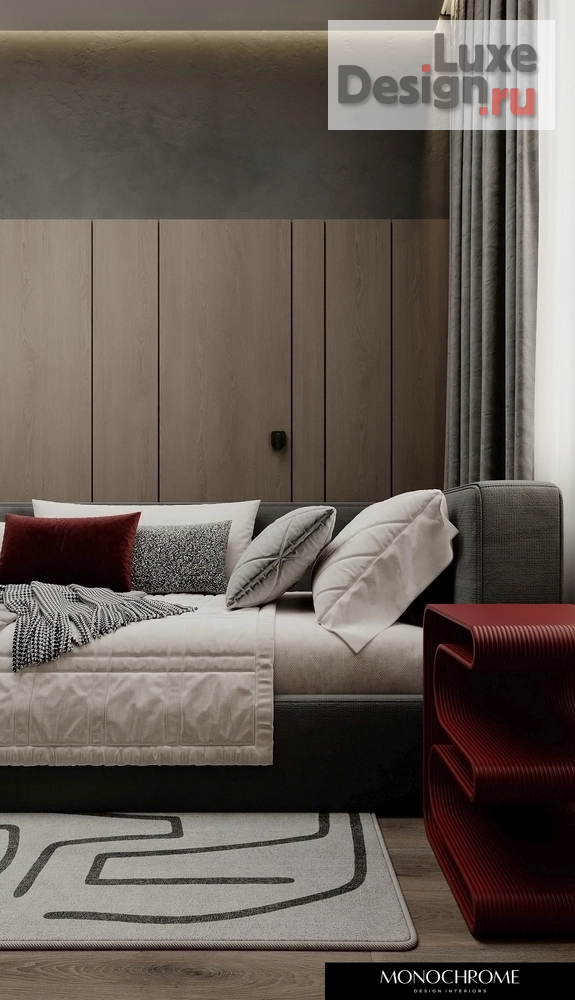 Дизайн интерьера загородного дома "Детская комната для подростка в загородном доме" (фото 1)