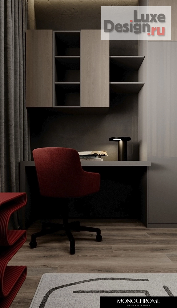 Дизайн интерьера загородного дома "Детская комната для подростка в загородном доме" (фото 5)