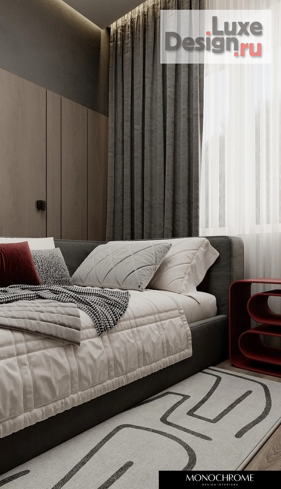 Дизайн интерьера загородного дома "Детская комната для подростка в загородном доме" (фото 8)