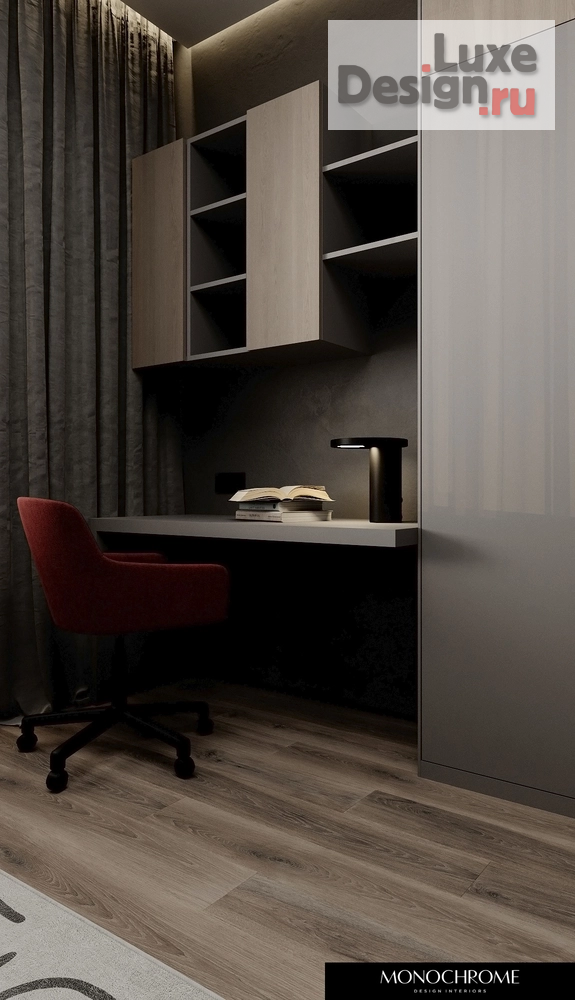 Дизайн интерьера загородного дома "Детская комната для подростка в загородном доме" (фото 9)