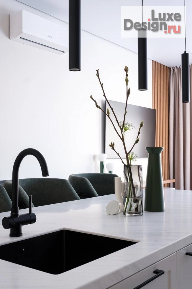 Дизайн интерьера частного дома "Кухня-гостиная частного дома п. Европейский-2" (фото 2)