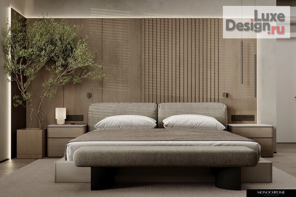 Дизайн интерьера трехкомнатной квартиры "Мастер-спальня в ЖК НЬЮТОН" (фото 15)