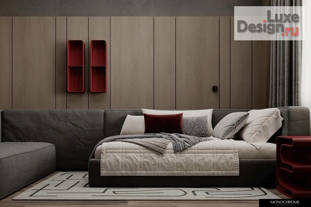 Дизайн интерьера загородного дома "Детская комната для подростка в загородном доме" (фото 11)