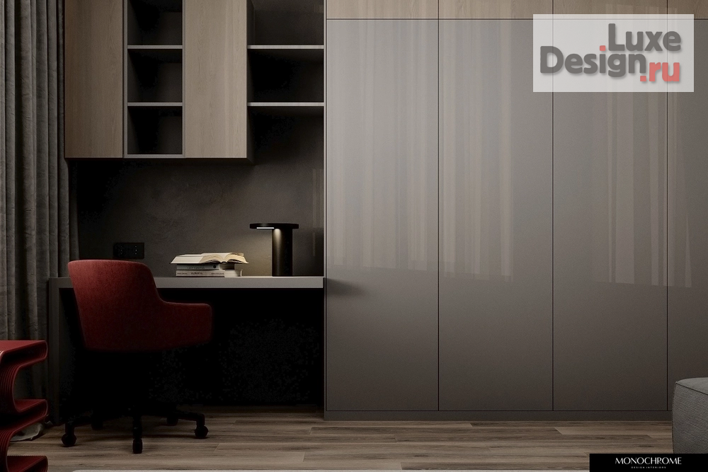 Дизайн интерьера загородного дома "Детская комната для подростка в загородном доме" (фото 12)