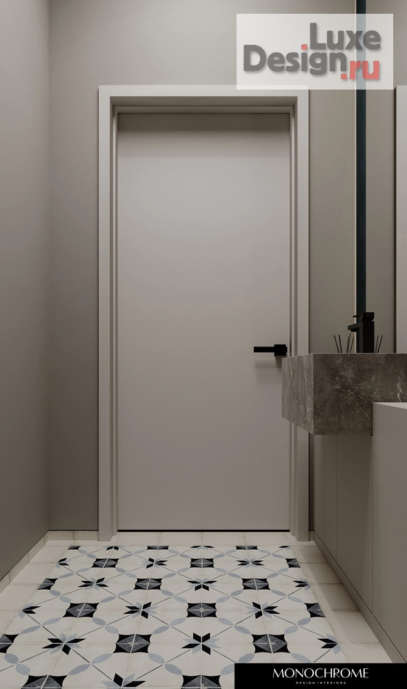 Дизайн интерьера частного дома "Гостевой санузел частного дома" (фото 4)