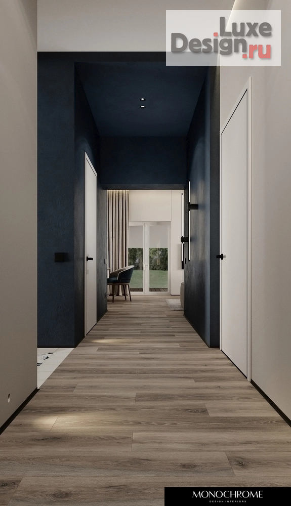 Дизайн интерьера загородного дома "Кухня-гостиная дачного дома в п. ЧЕРЕМУШКИ" (фото 8)