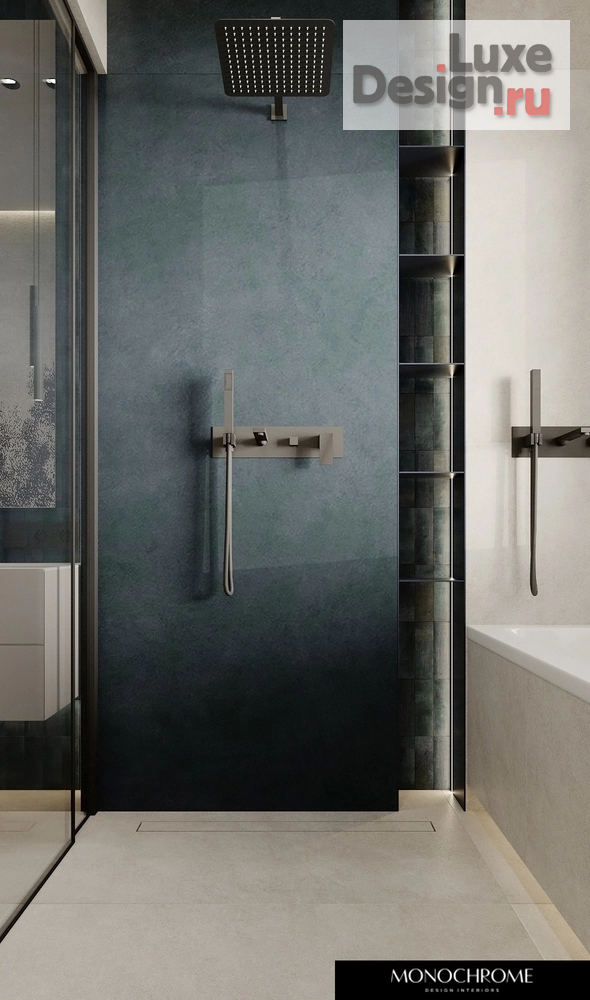 Дизайн интерьера частного дома "ОСНОВНОЙ САНУЗЕЛ частного дома" (фото 1)