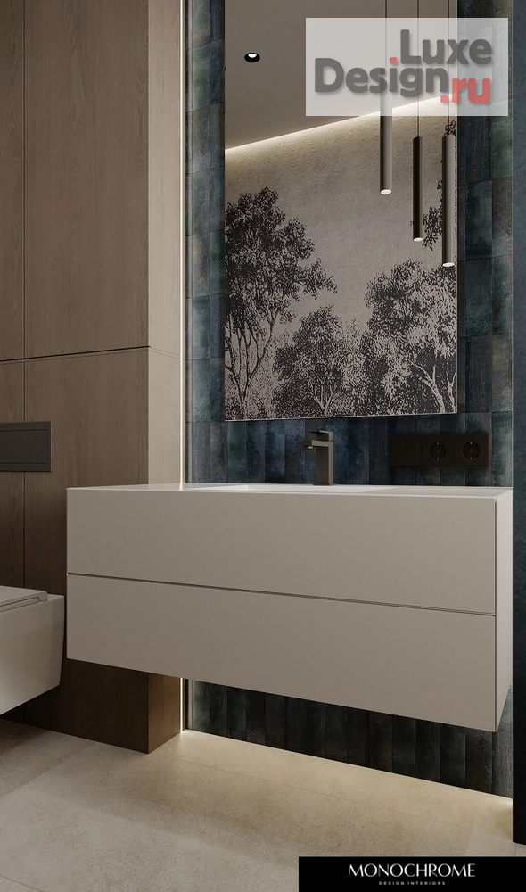 Дизайн интерьера частного дома "ОСНОВНОЙ САНУЗЕЛ частного дома" (фото 4)