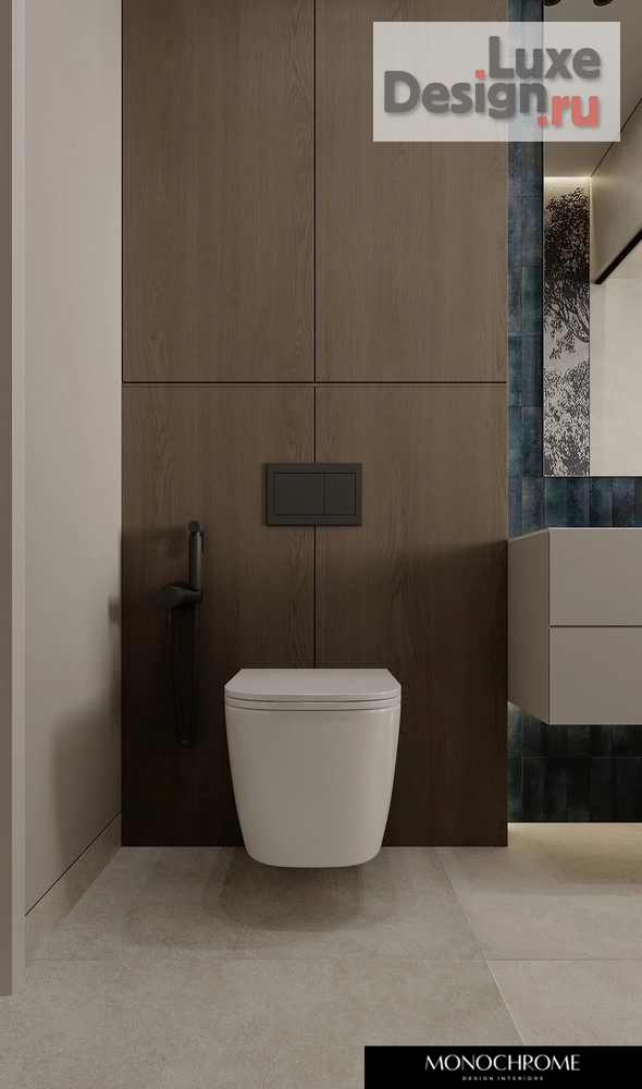 Дизайн интерьера частного дома "ОСНОВНОЙ САНУЗЕЛ частного дома" (фото 3)