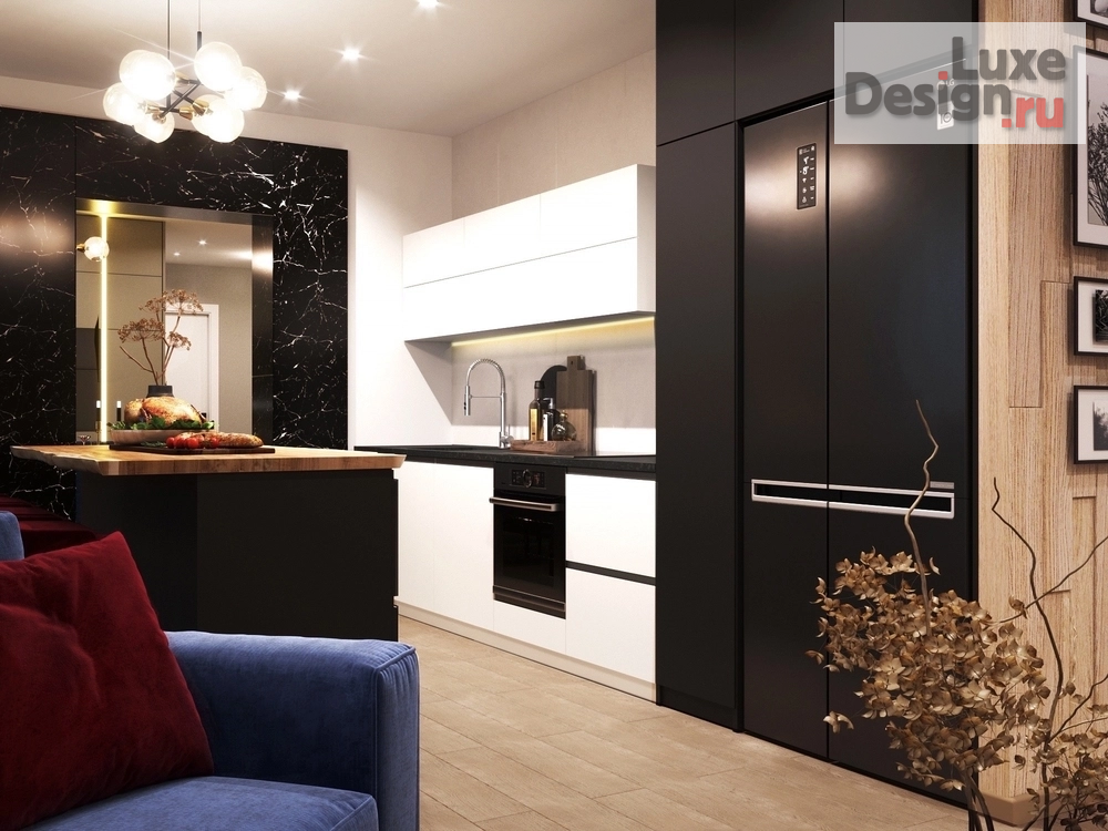 Дизайн интерьера четырехкомнатной квартиры "квартира в Екатеринбурге " (фото 5)