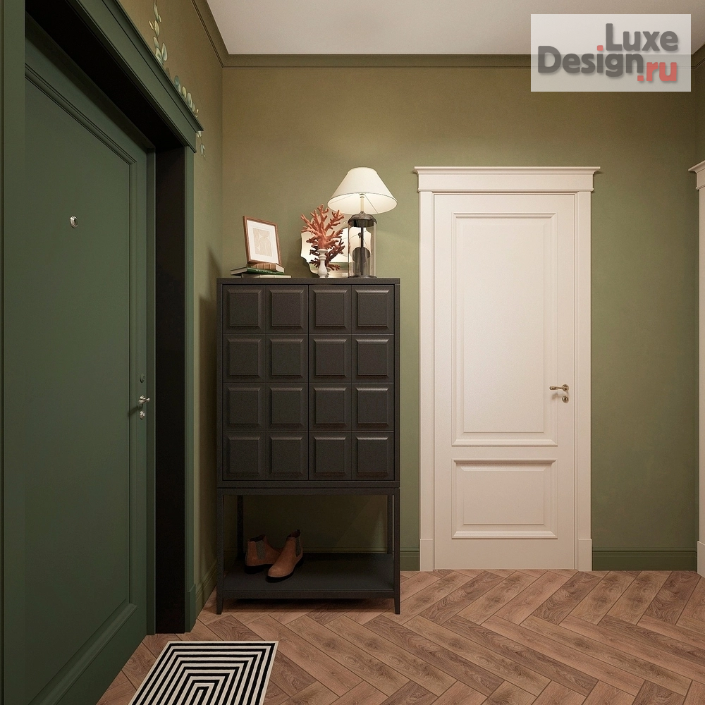 Дизайн интерьера трехкомнатной квартиры "картира в ЖК "НЬЮТОН"" (фото 2)