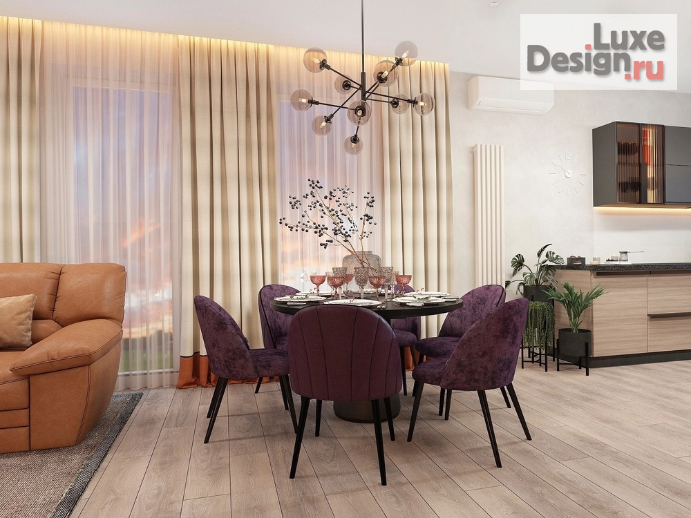 Дизайн интерьера частного дома "Дом в посёлоке Старокамышинск " (фото 3)